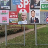 Poster plakken Zetten